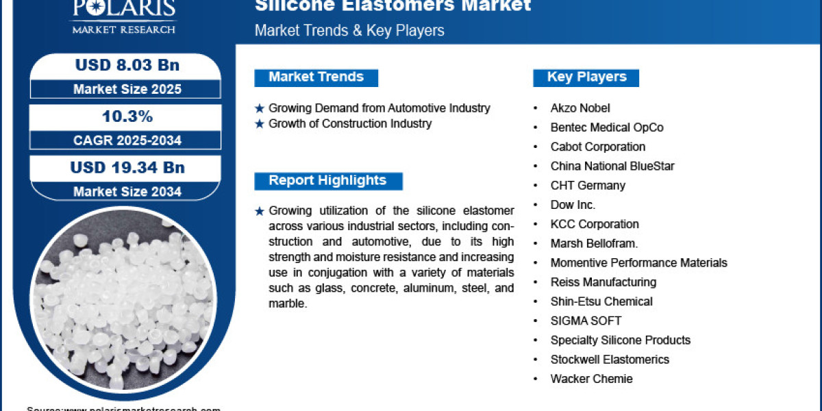 Silicone Elastomers Industry to Witness Steady CAGR Through 2034
