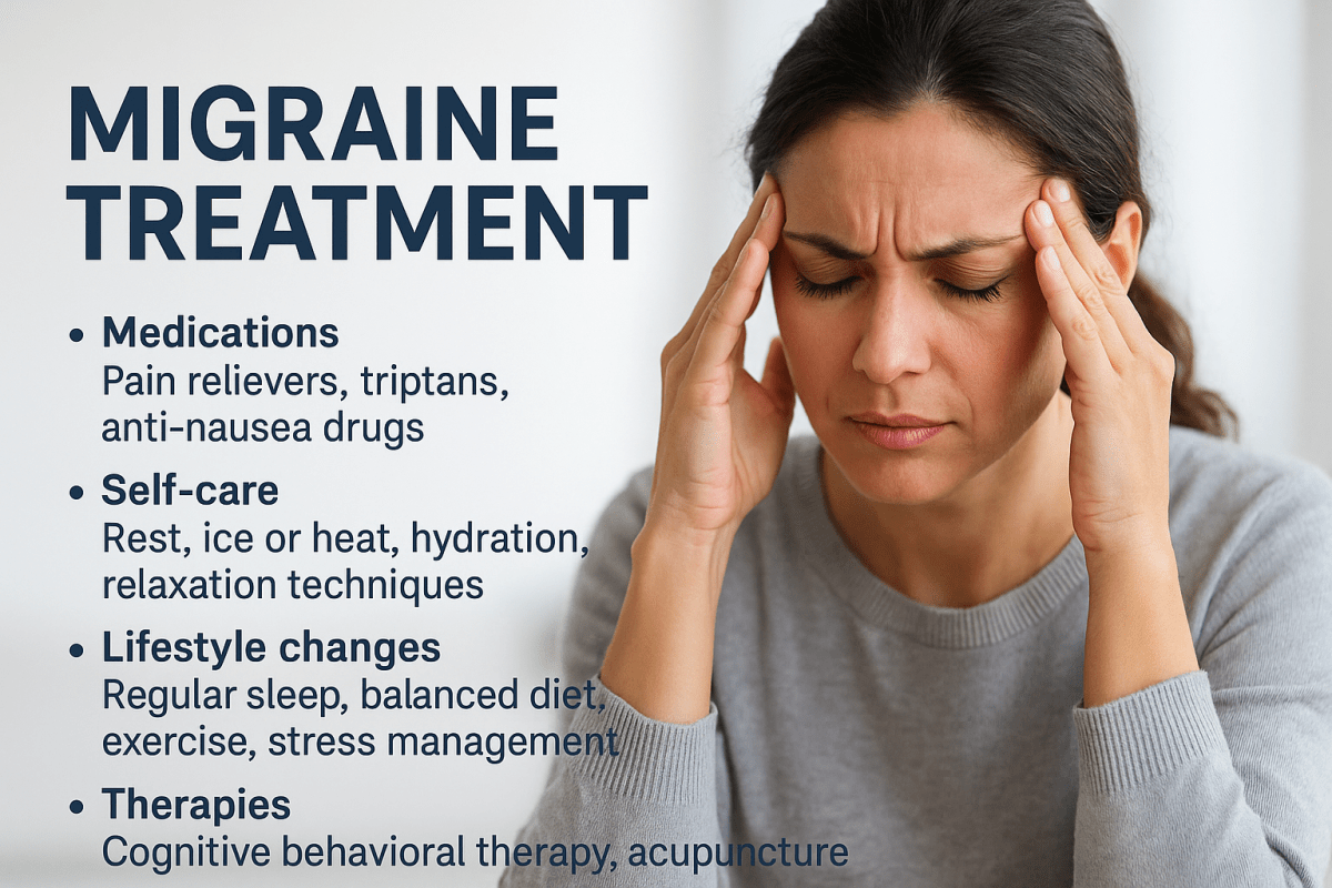 What is the best treatment for migraine?