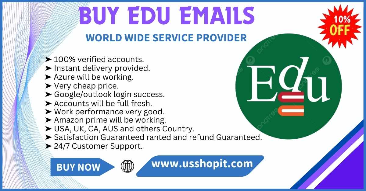 Buy Edu Emails from the Leading Website Usshopit