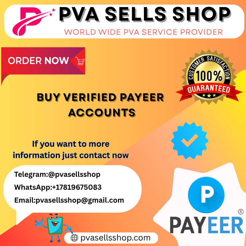 Buy Verified Payeer Account 100% USA, UK Fully Verified