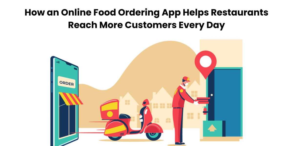How an Online Food Ordering App Helps Restaurants Reach More Customers Every Day