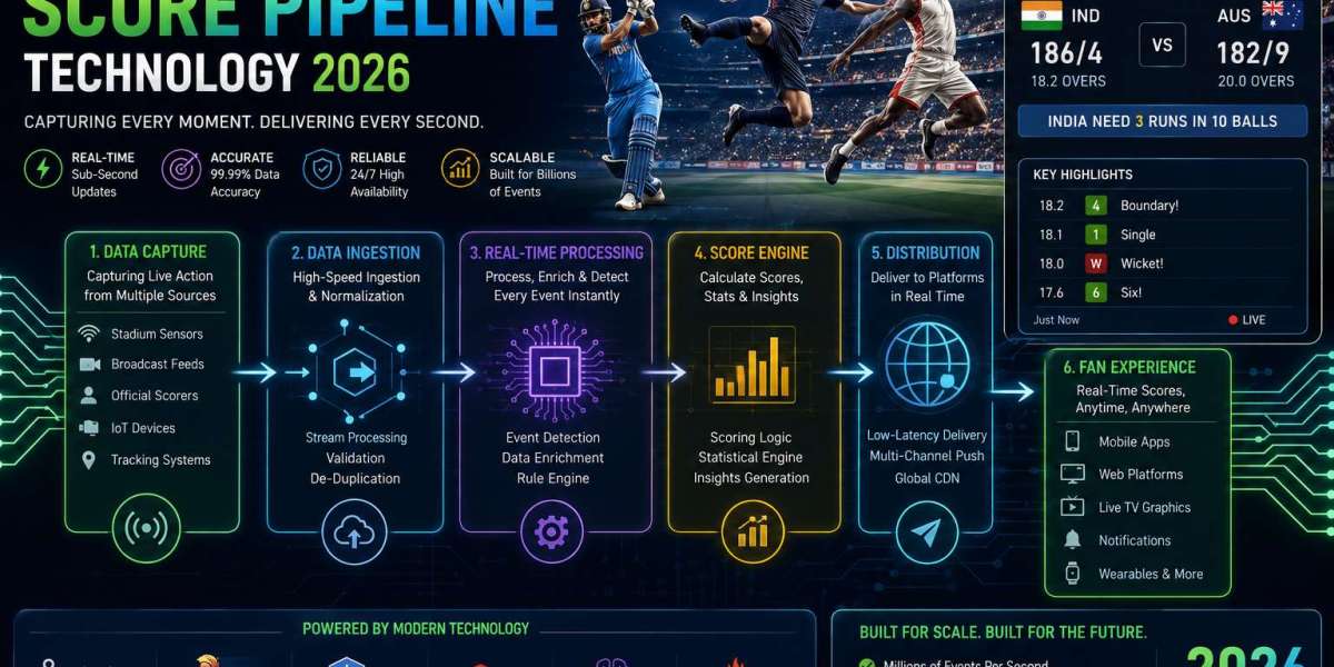 Real-Time Sports Score Pipeline Technology 2026