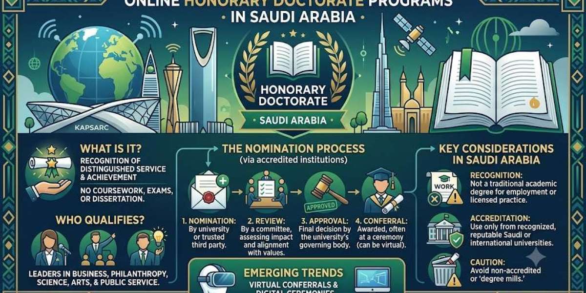 Best Online Honorary Doctorate Programs in Saudi Arabia 2026