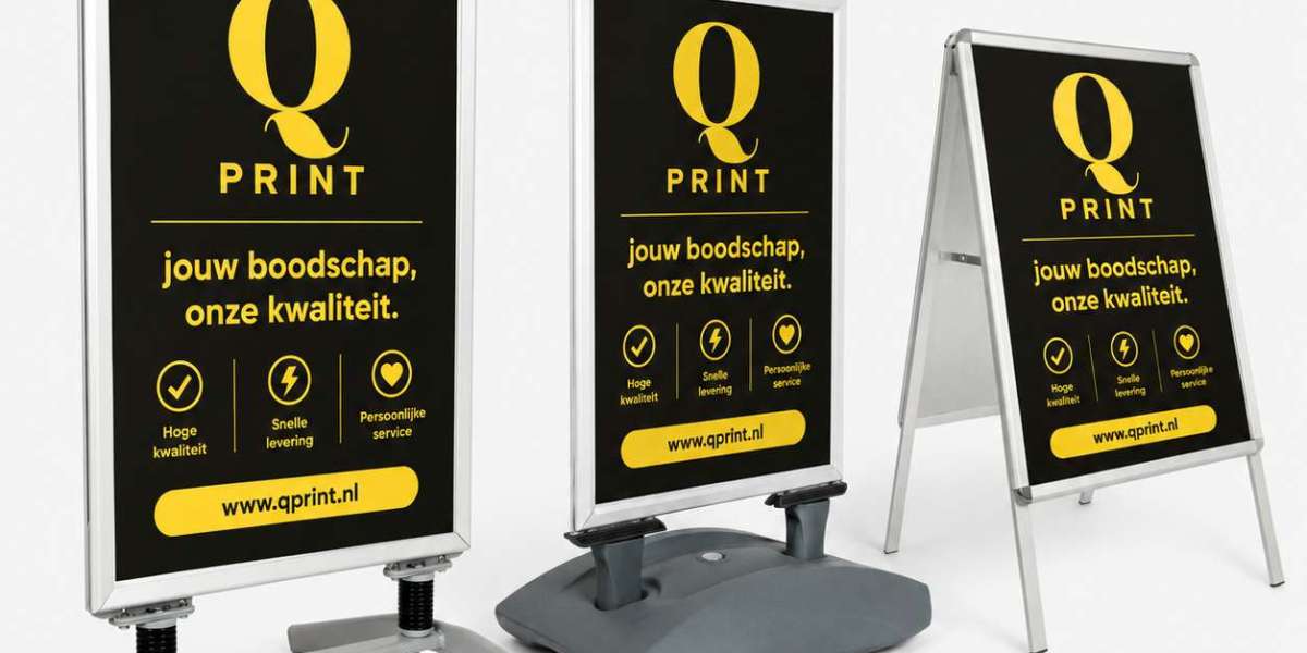Stoepborden: Praktische Reclame voor Meer Zichtbaarheid