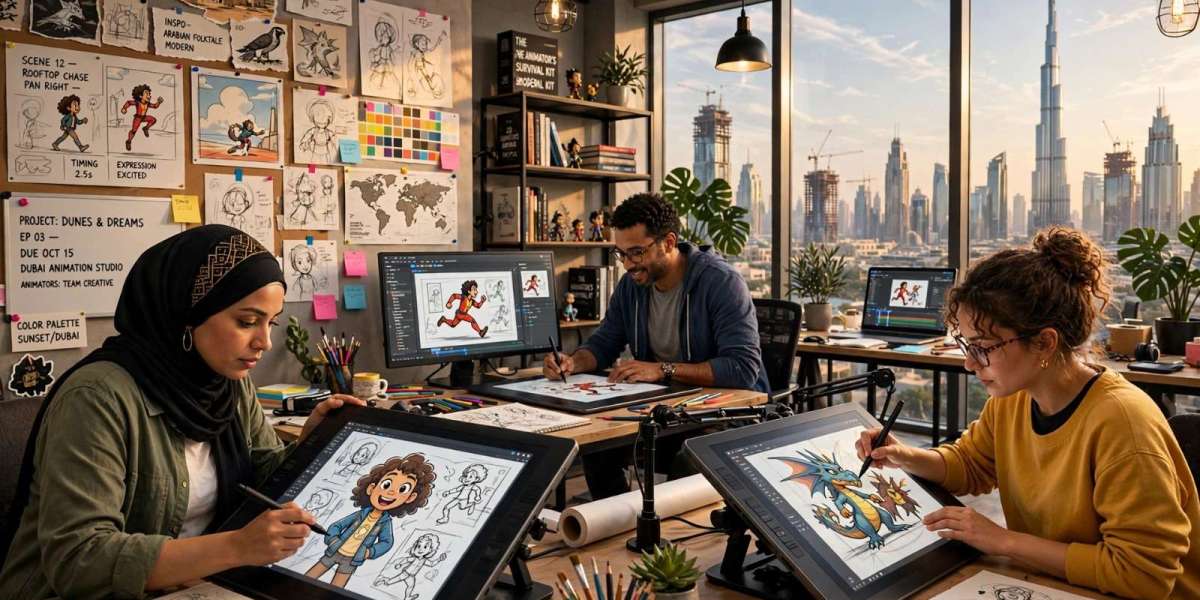 3D Animation Studio in Dubai: Creative Visuals for Modern Brands