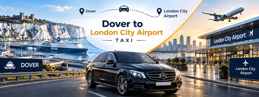 Dover to London City Airport Taxi Now Book Your Ride
