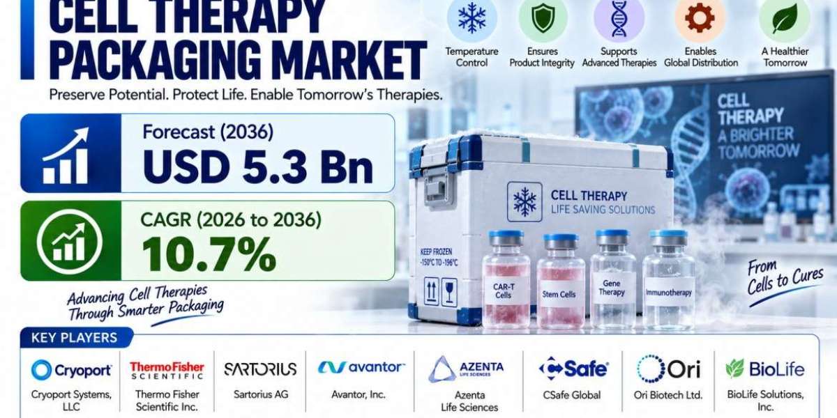 Cell Therapy Packaging Market Grows at 10.7% CAGR: Advanced Therapies Fuel Demand