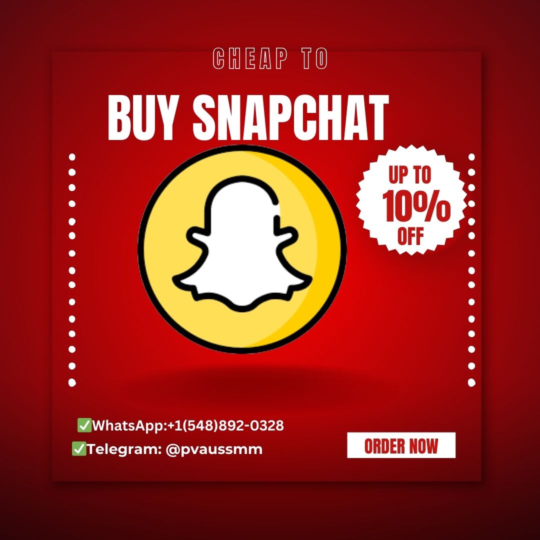 Buy Verified Snapchat Accounts | Aged & Ready for Marketing