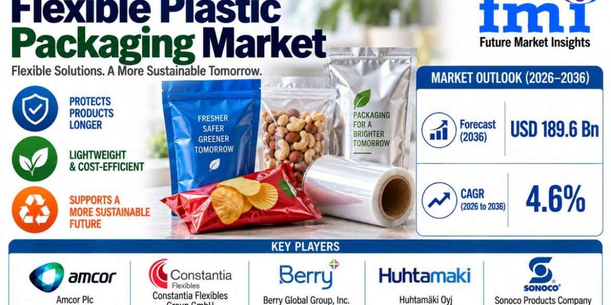 Flexible Plastic Packaging Market to Surpass USD 189.6 Billion by 2036 | Fueled by Increasing Shift Toward Convenient Si