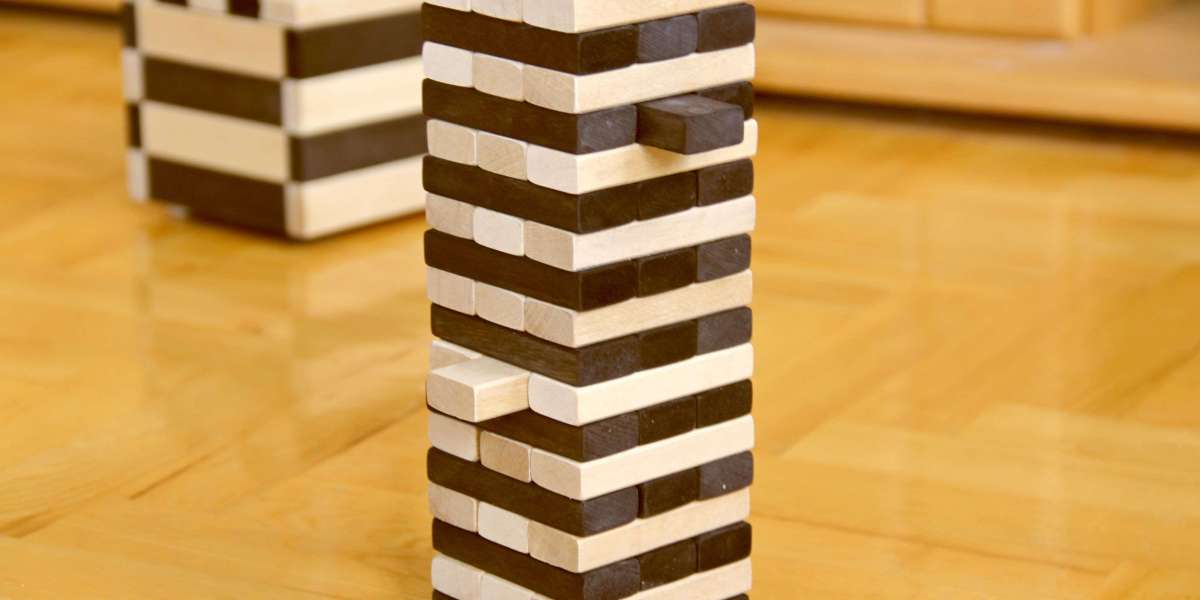 Custom Jenga With Logo for Trade Shows, Promotions, and Customer Engagement