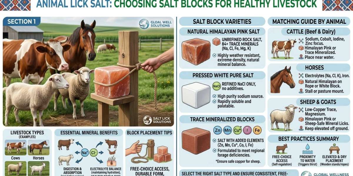 Animal Lick Salt: Choosing Salt Blocks for Healthy Livestock