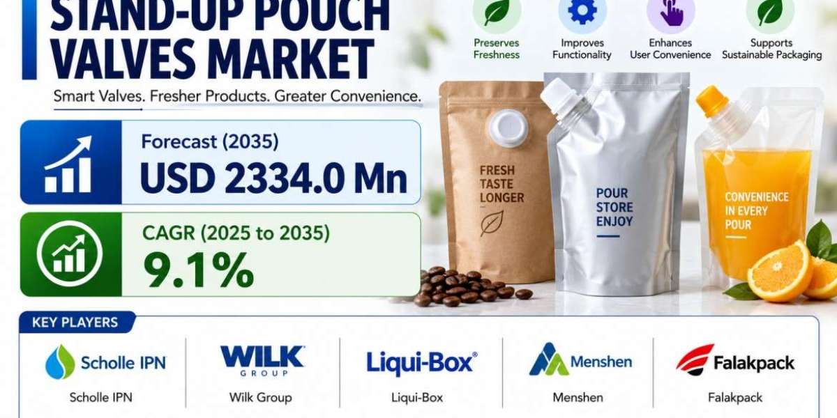 Stand-Up Pouch Valves Market Set to Expand as Flexible Pouch Applications Gain Momentum