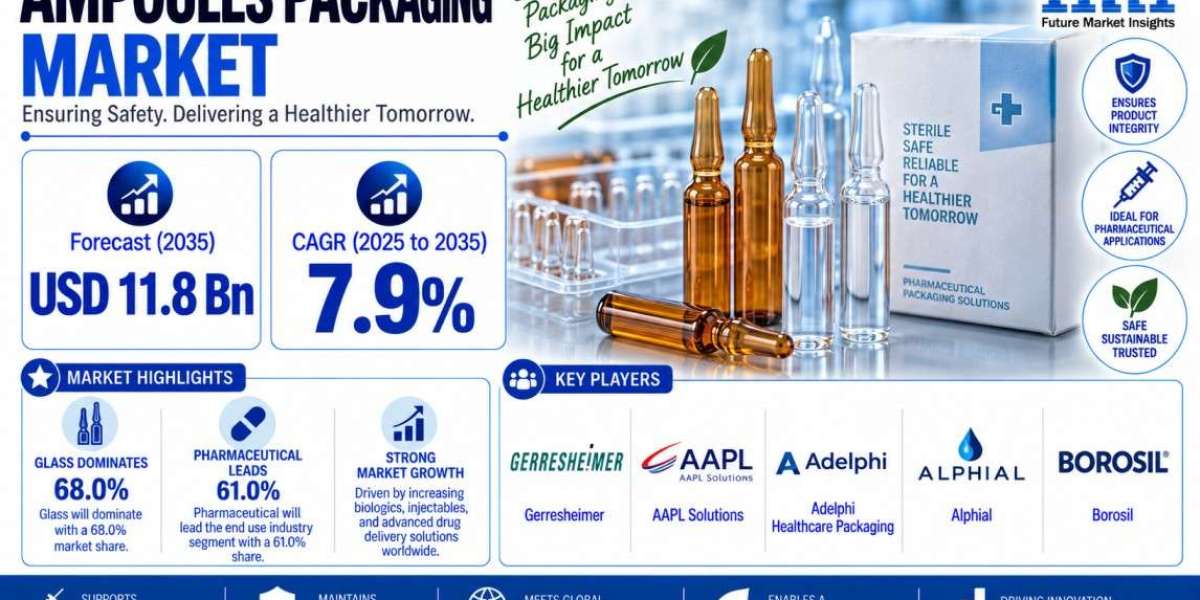 North America Ampoules Packaging Market Highlights Gerresheimer with 7.9% CAGR Outlook
