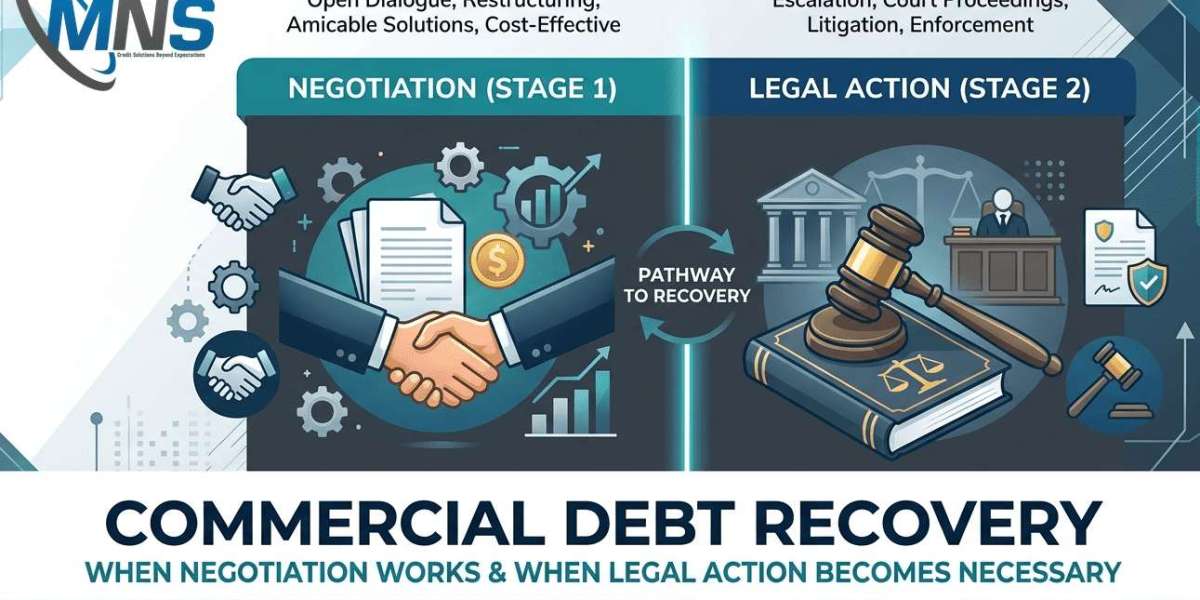 Commercial Debt Recovery: When Negotiation Works and When Legal Action Becomes Necessary