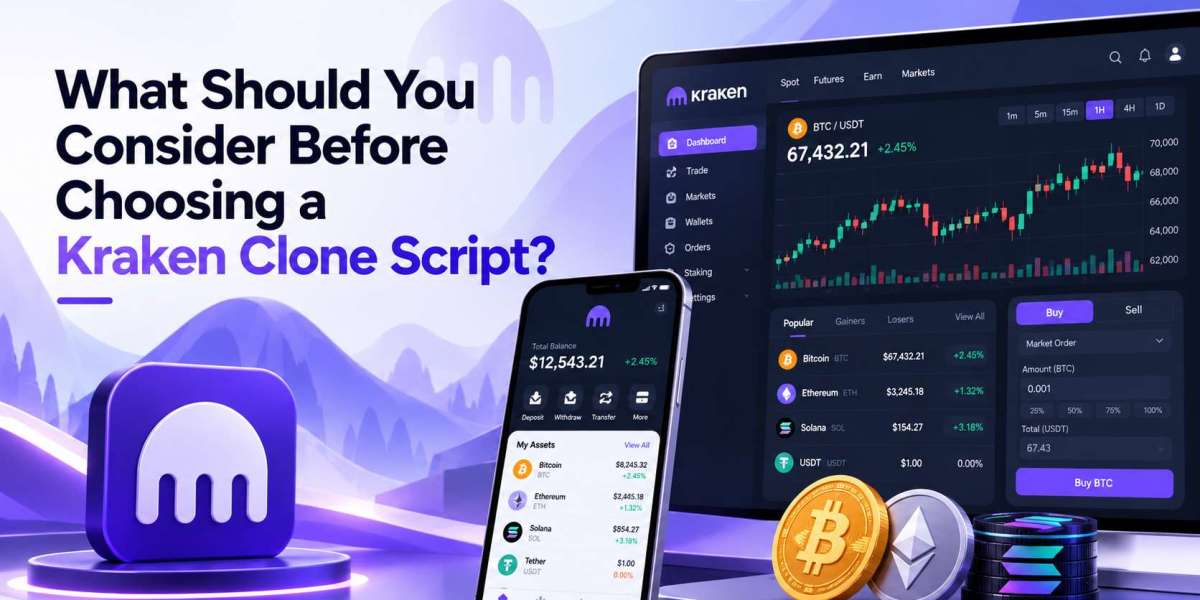 What Should You Consider Before Choosing a Kraken Clone Script?