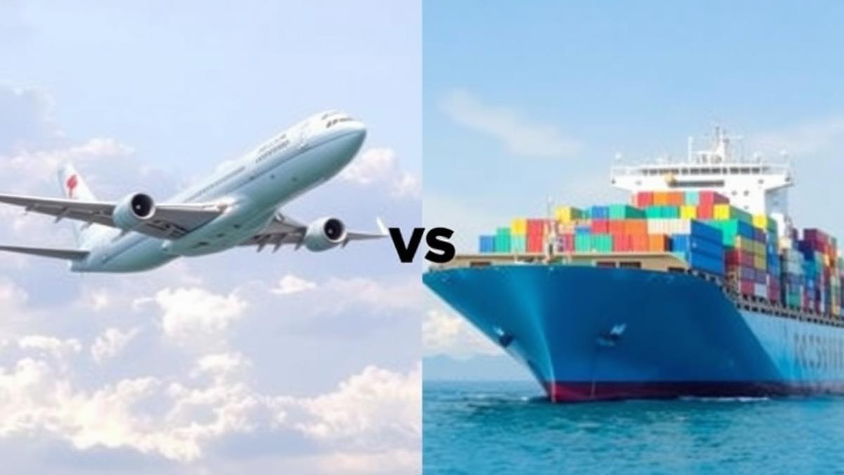 Air Freight vs Sea Freight UAE 2026: Cost, Speed & Which to Choose | AirBuzz International Blog