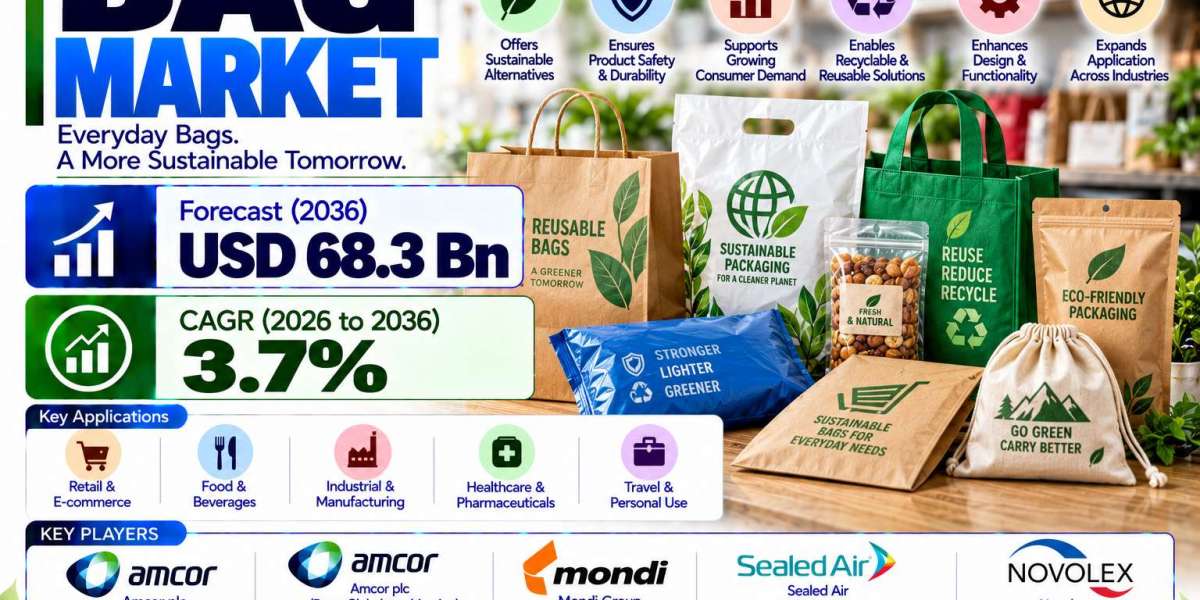 Bag Market Worth USD 68.3 Bn in 2036, USA Grows at 3.9%, UK at 3.5%